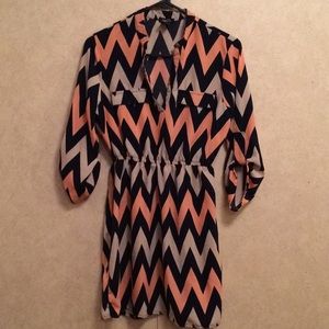Rue 21 Chevron Dress